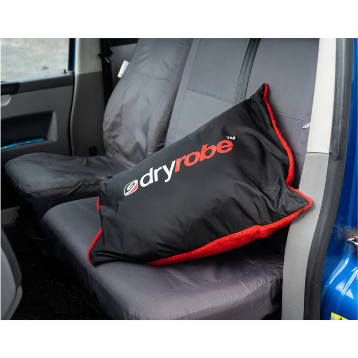 2024 Dryrobe Cushion Cover V3 CUSHION - Black / Red